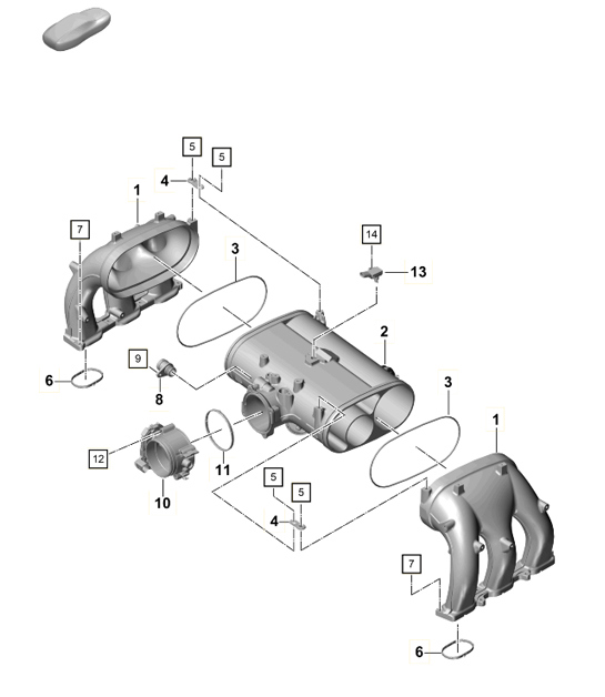 Diagram 107-011 Porsche  