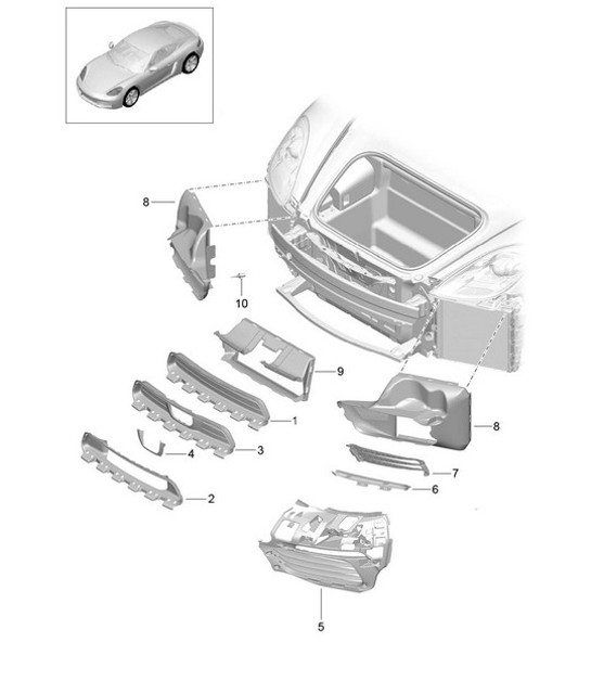Diagram 802-010 Porsche  
