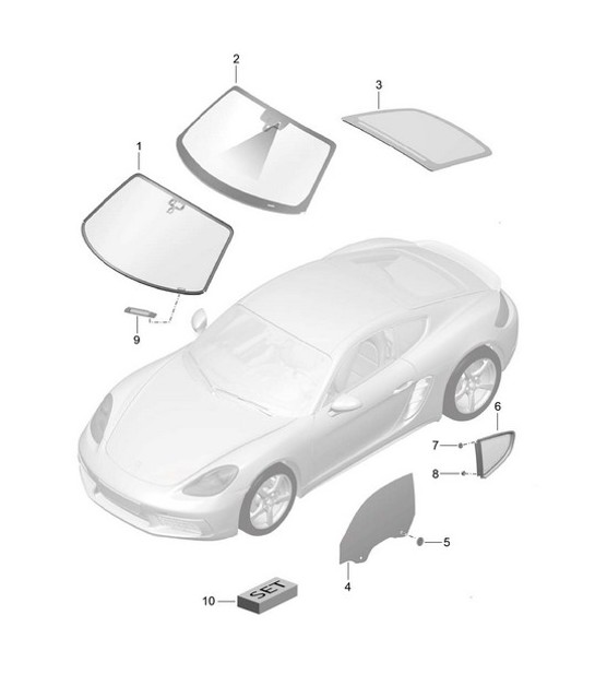 Diagram 805-000 Porsche  