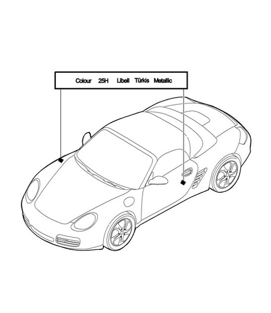 Diagram 004-000 Porsche Boxster 986/987/981 (1997-2016) Accessories & others 