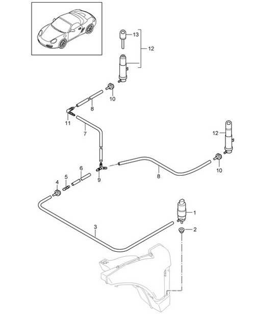 Diagram 904-020 Porsche  