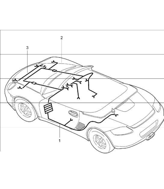 Diagram 902-10 Porsche 997（911）MK2 2009-2012 电子设备
