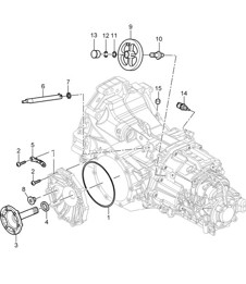 Replacement transmission / Individual parts -  G8720,G8721+ PR:480, 6-speed manual - 987C.1 Cayman 2006-08