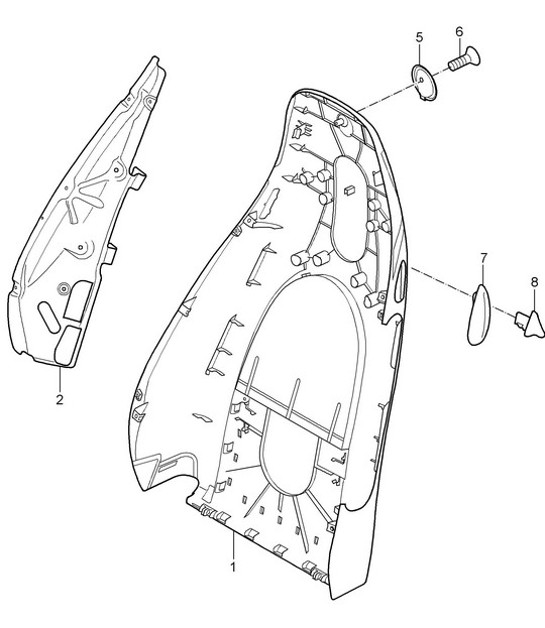 Diagram 817-004 Porsche  