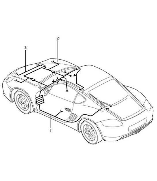 Diagram 902-010 Porsche Panamera-Diesel V6 3.0L 