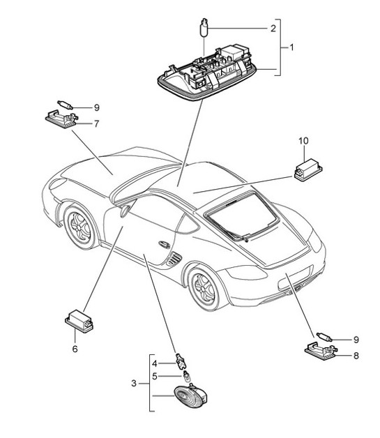 Diagram 903-004 Porsche  