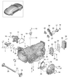 Manual gearbox / Individual parts - G9100, G9130 - 991.1 2012-16