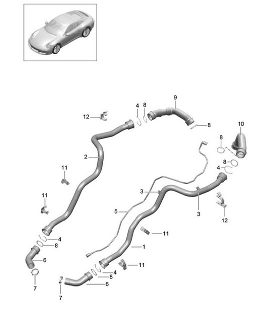 Diagram 105-007 Porsche Macan Gasolina 2.0L 265 CV 