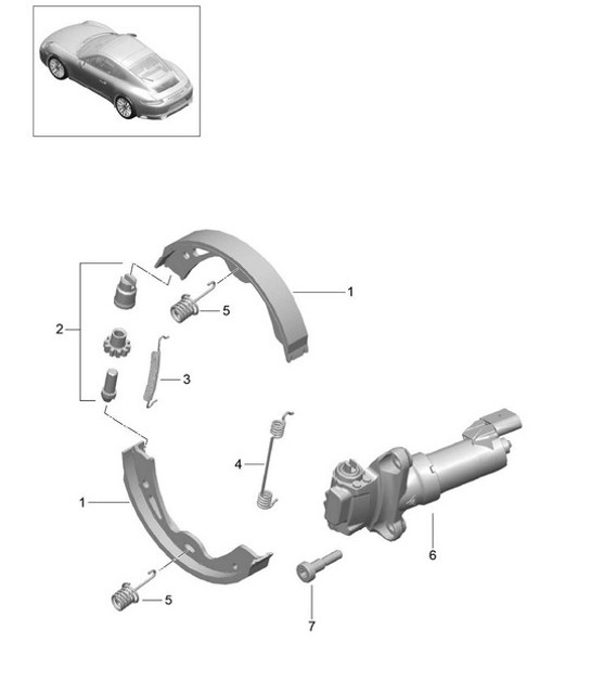Diagram 603-005 Porsche Cayenne V6 3.6L Gasolina 300 CV 