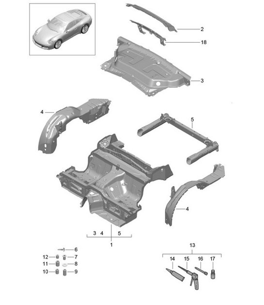 Diagram 801-035 Porsche  