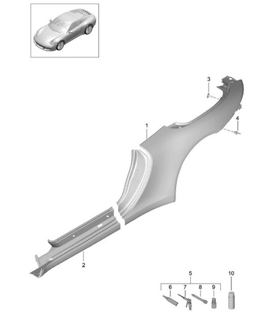 Diagram 801-065 Porsche  