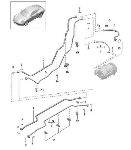 Diagram 813-030 Porsche  