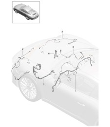 Telai elettrici / Cruscotto / Assetto / Copertura / Sterzo / Asse anteriore - ANTERIORE - 991.2 Carrera 2017-19