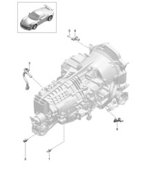 Handgeschakelde versnellingsbak / losse onderdelen - G9190+, PR:486 - 991 R/GT/GT3 2014-21