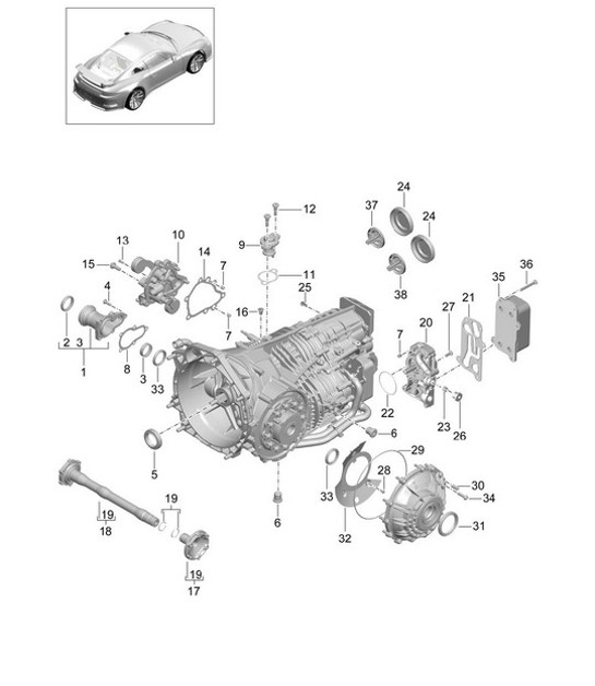 Diagram 302-010 Porsche  