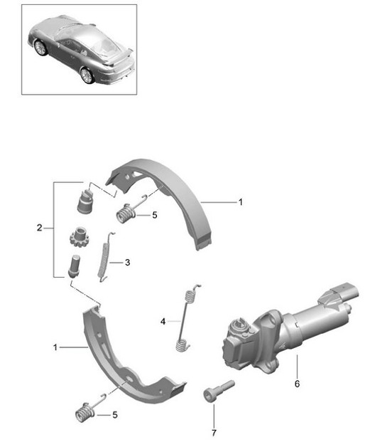 Diagram 603-005 Porsche Macan S Benziner 2.9L V6 380 PS 