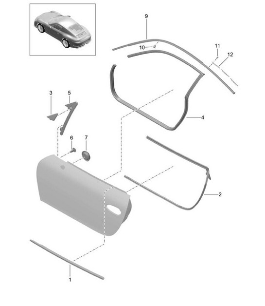 Diagram 804-015 Porsche  