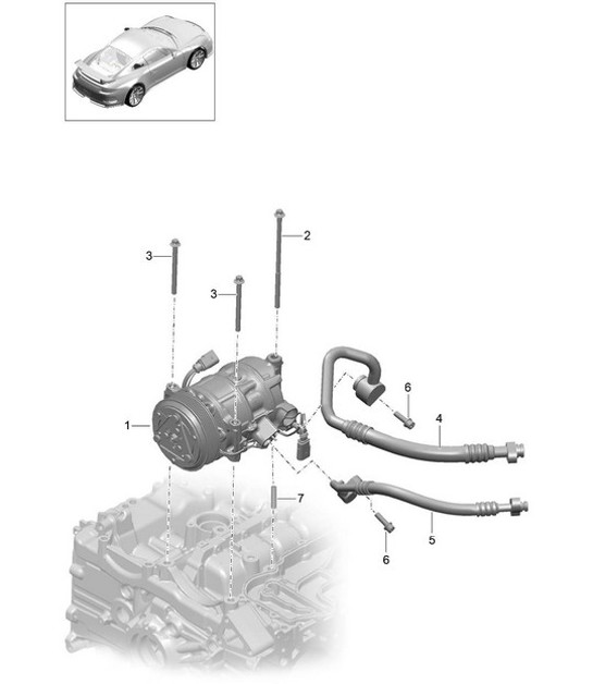 Diagram 813-016 Porsche  