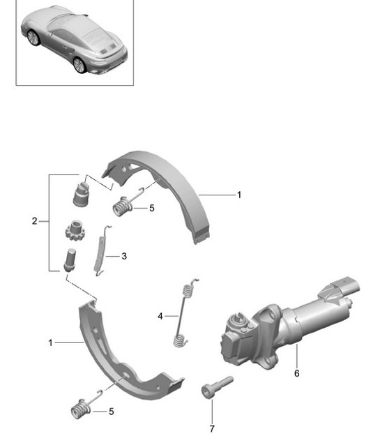 Diagram 603-007 Porsche  