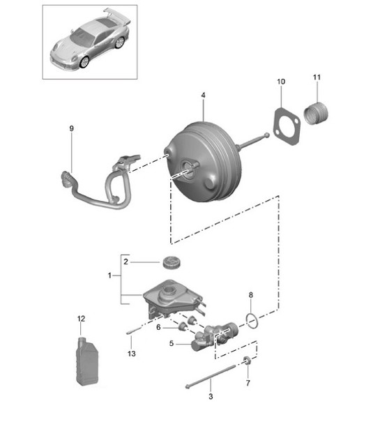 Diagram 604-003 Porsche Macan (95B) MK1 (2014-2018) Wheels, Brakes