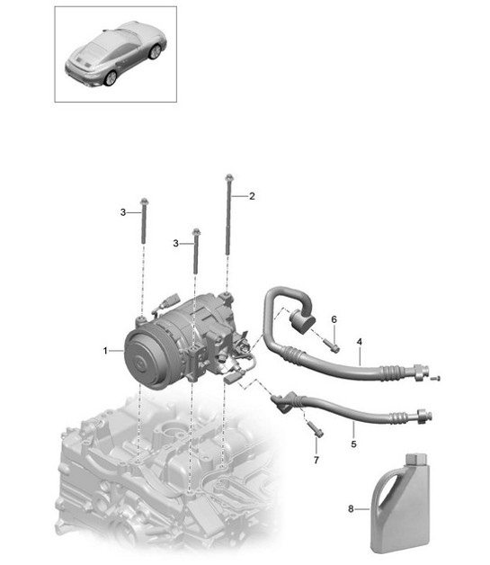 Diagram 813-015 Porsche Cayenne (9YA) (2018>> 