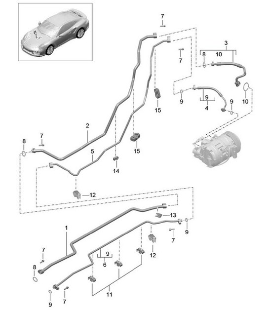Diagram 813-027 Porsche  