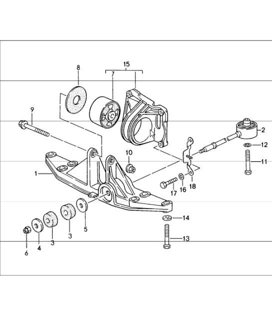 Diagram 370-00 Porsche Panamera 4 V6 3.6L 4WD 