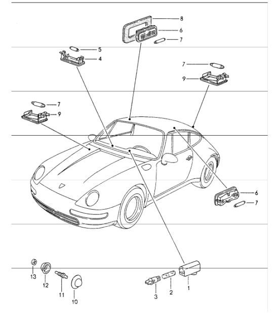 Diagram 903-04 Porsche Panamera 970 MK1 (2009-2013) 