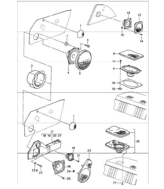 Diagram 911-05 Porsche  