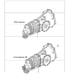 replacement transmission 996 CARRERA 2/4  G96.00/30/01/31  1998-05