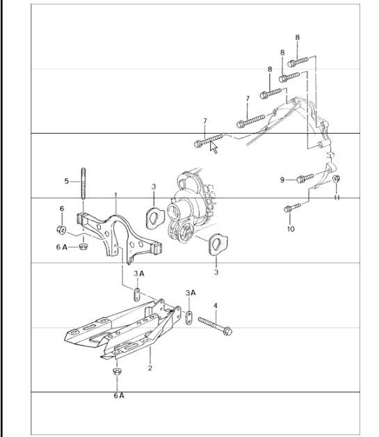 tiptronic transmission suspension, threaded, joint engine 996 CARRERA 2