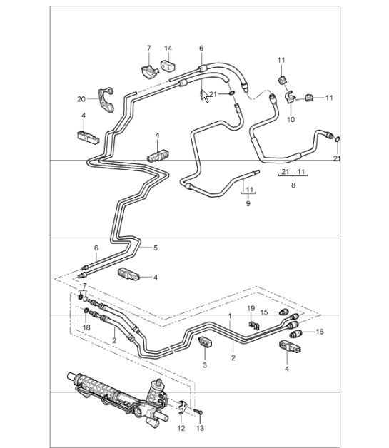 Diagram 403-02 Porsche Taycan 