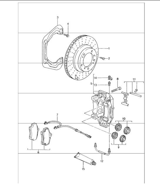 Diagram 603-00 Porsche  