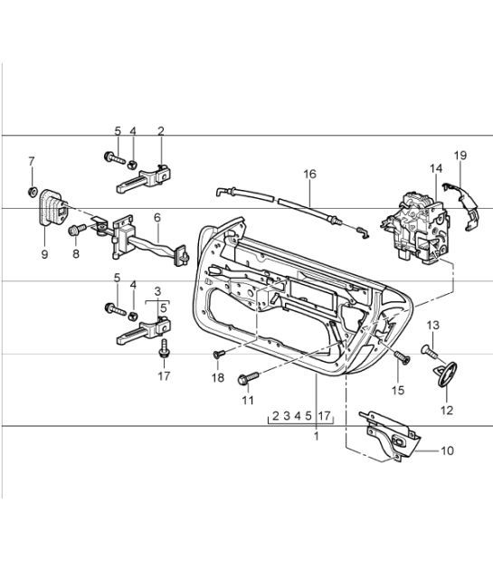 Diagram 804-00 Porsche Macan S Benzine 3.0L V6 340 pk Carrosserie