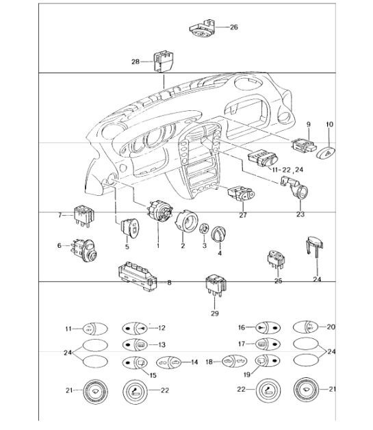 Diagram 903-05 Porsche 开曼718C(982C)2017>> 电子设备