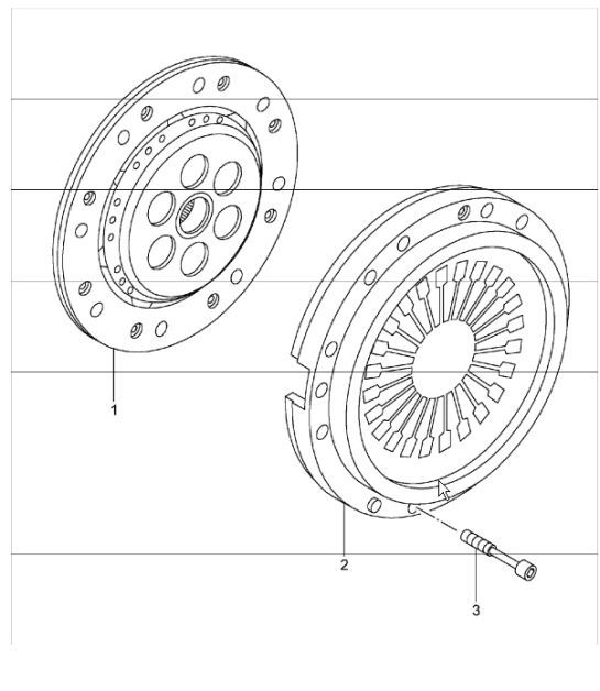 Diagram 301-00 Porsche Cayenne MK2 (957) 2007-2010 Transmisión