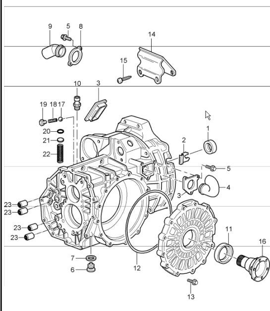 Diagram 302-01 Porsche  