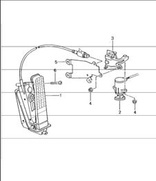 pedals accelerator control 996 TURBO 2001-05
