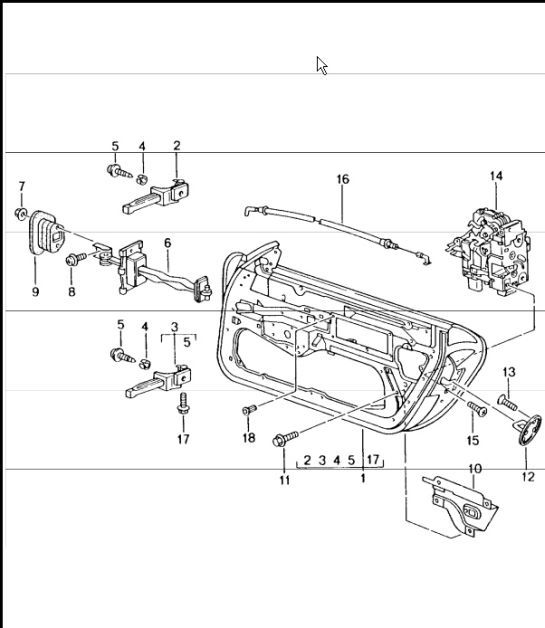 Diagram 804-00 Porsche Panamera Turbo V8 4.0L 4WD Executive 