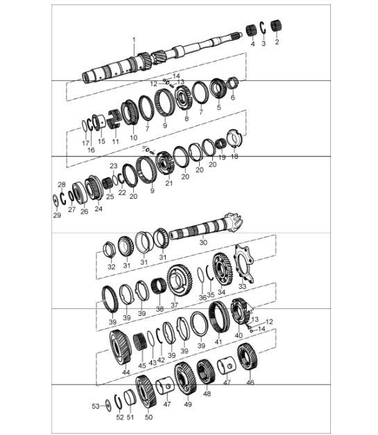 Diagram 303-03 Porsche Panamera Diésel V6 3.0L (250 CV) 