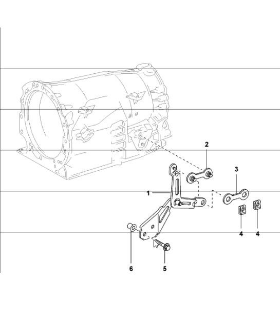 Diagram 320-06 Porsche Boxster 981 2.7L 2012-16 Transmisión