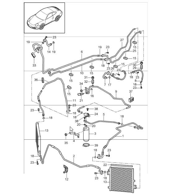 Diagram 813-25 Porsche Taycan GTS 运动型 Turismo 