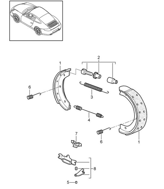 Diagram 603-005 Porsche Panamera GTS 4.0L V8 