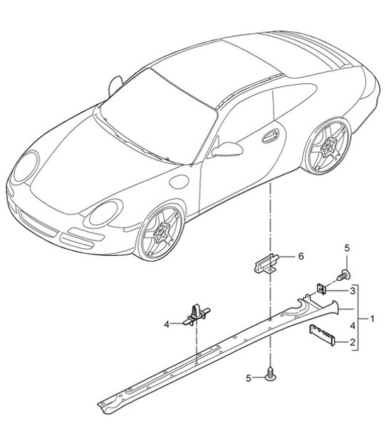 Diagram 810-005 Porsche  