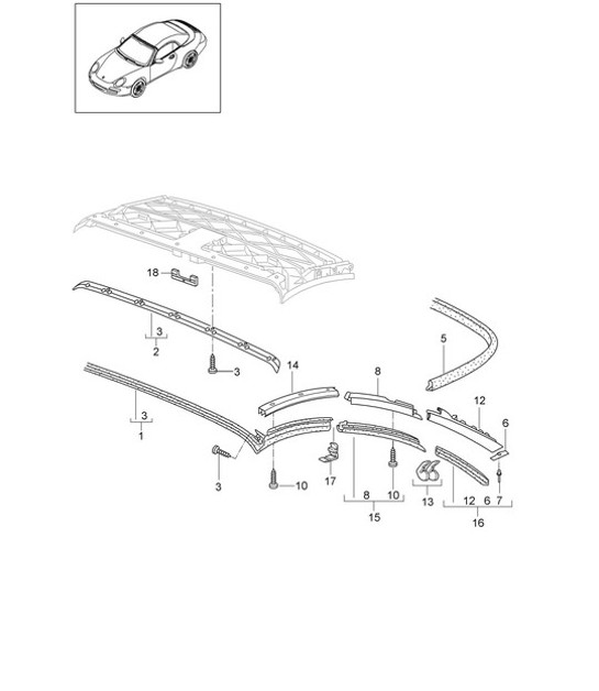 Diagram 811-009 Porsche  