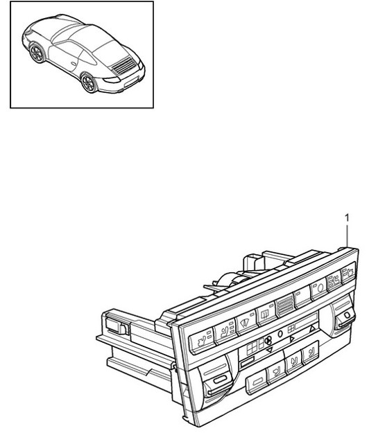 Diagram 813-045 Porsche Boxster 986 2.7L 1999-02  车身