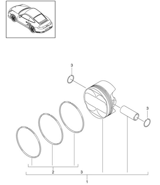 Diagram 102-005 Porsche  