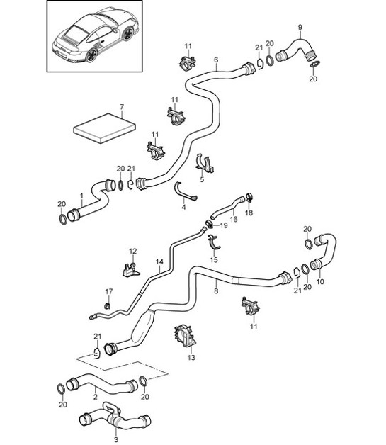 Diagram 105-006 Porsche  