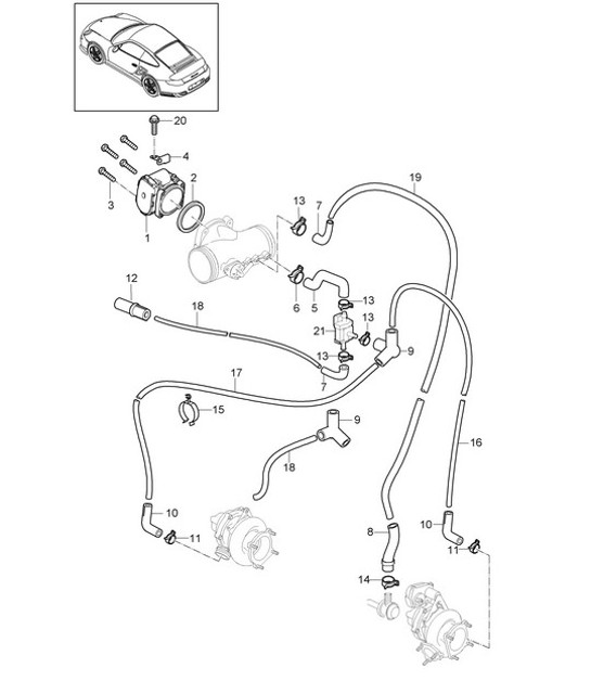 Diagram 107-002 Porsche  