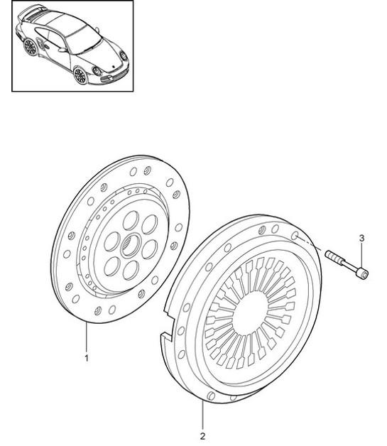 Diagram 301-001 Porsche Boxster 718 2.0L PDK（300 马力） 传播